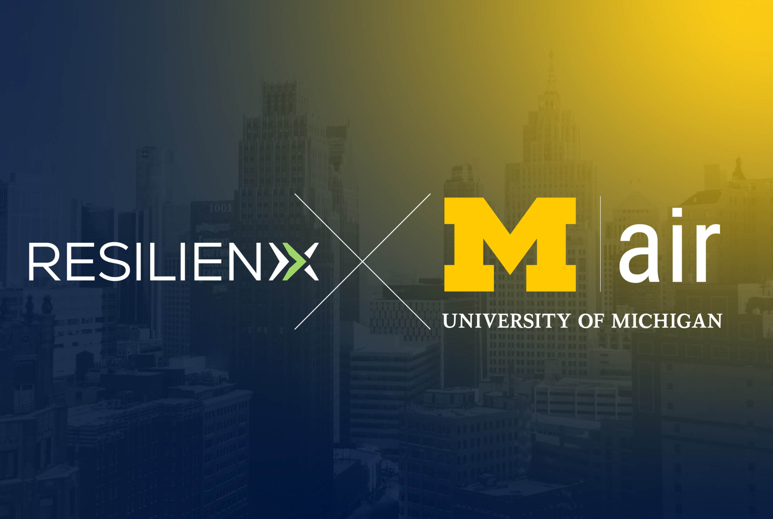 ResilienX Named Founding Member of M-air, U-M’s Low-Altitude Economy Research Partnership